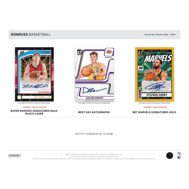 2024-25 Panini Donruss Basketball Hobby Box