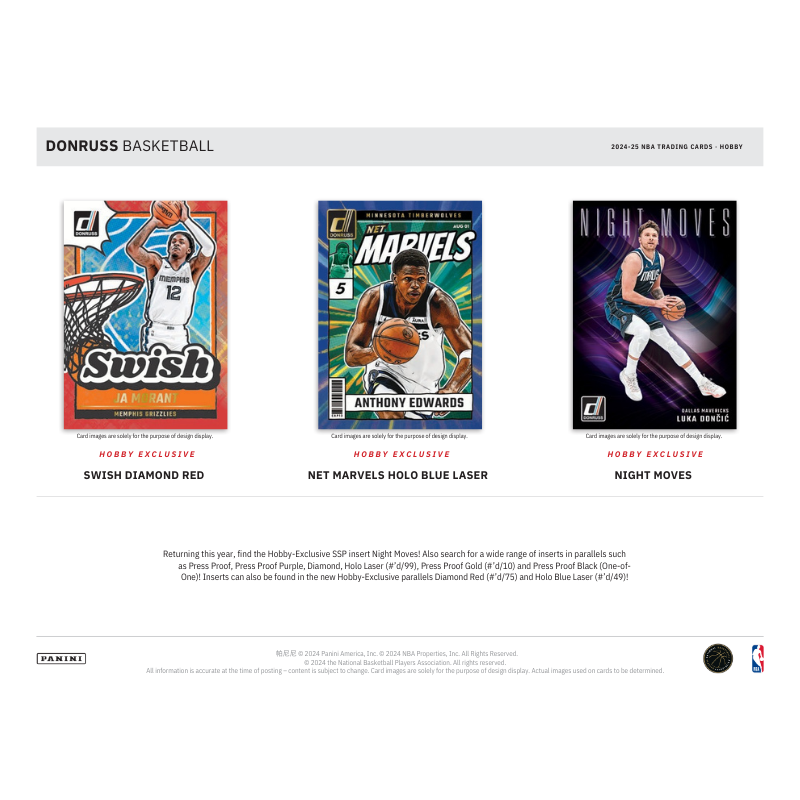 2024-25 Panini Donruss Basketball Hobby Box