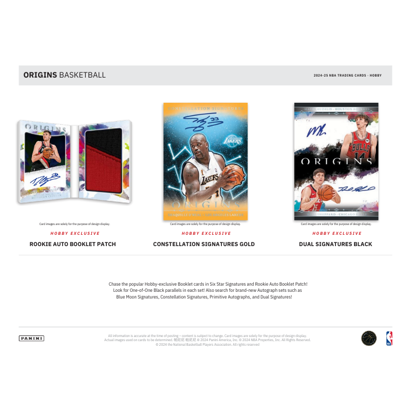2024-25 Panini Origins Basketball Hobby 12 Box Case