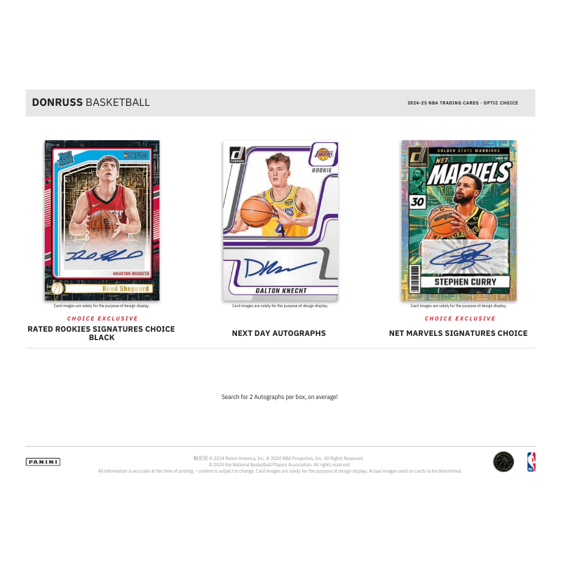 2024-25 Panini Donruss Basketball Choice Box