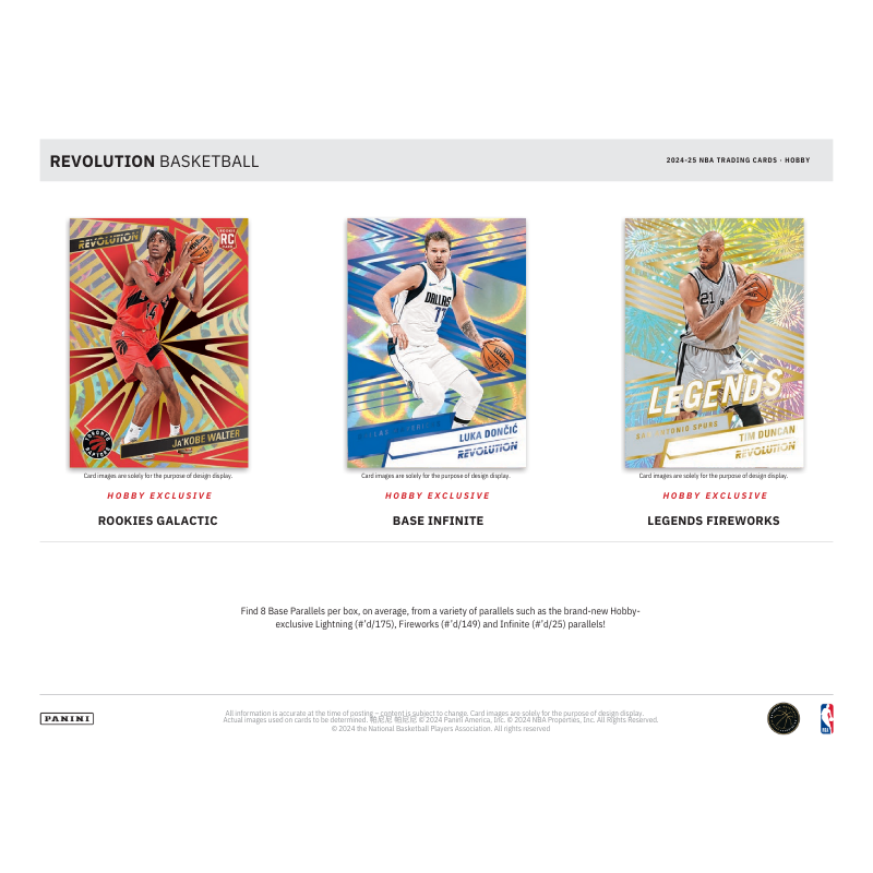 2024-25 Panini Revolution Basketball Hobby 16 Box Case