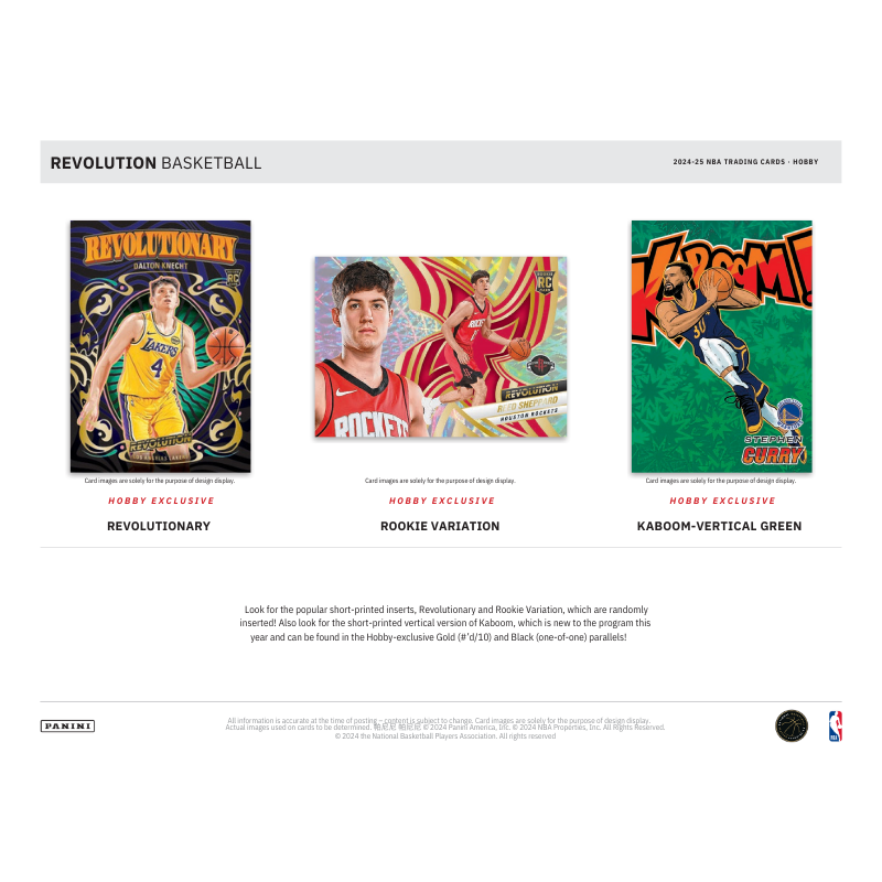 2024-25 Panini Revolution Basketball Hobby Box