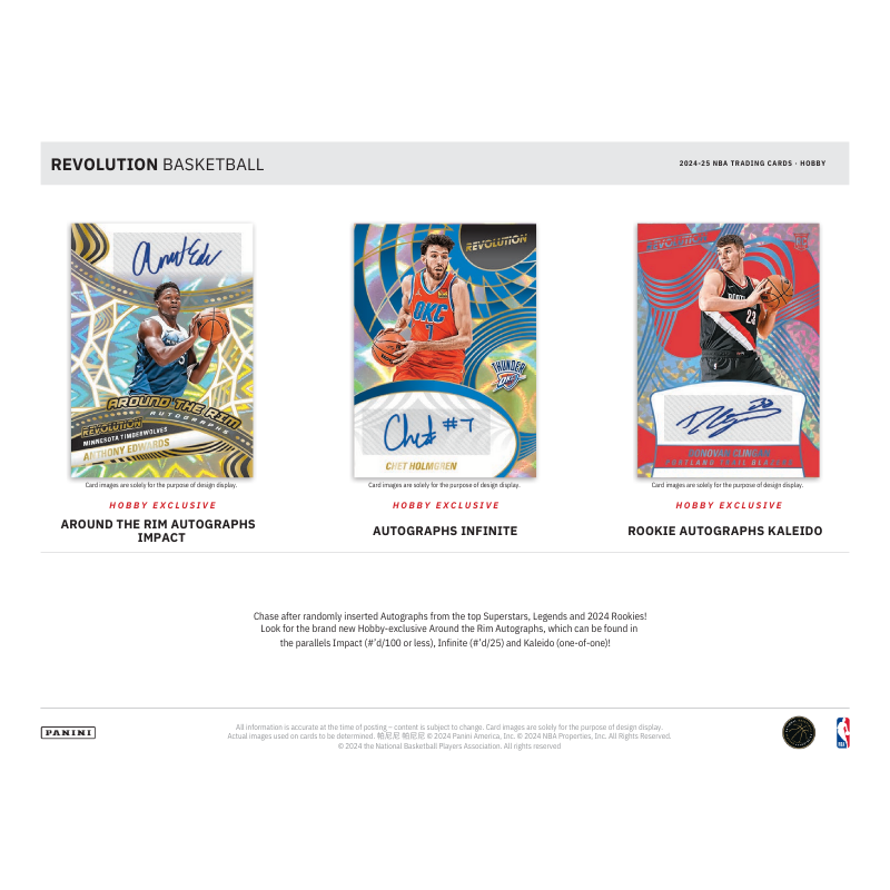 2024-25 Panini Revolution Basketball Hobby 16 Box Case