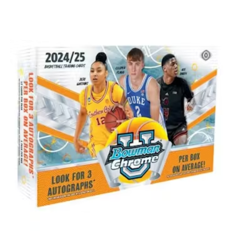 2024-25 Bowman Chrome University Basketball Breaker's Delight Box