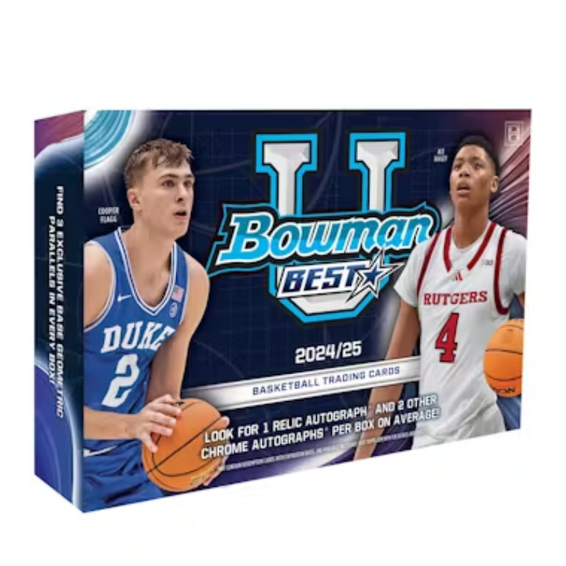 2024-25 Bowman University Best Basketball Breaker's Delight Box