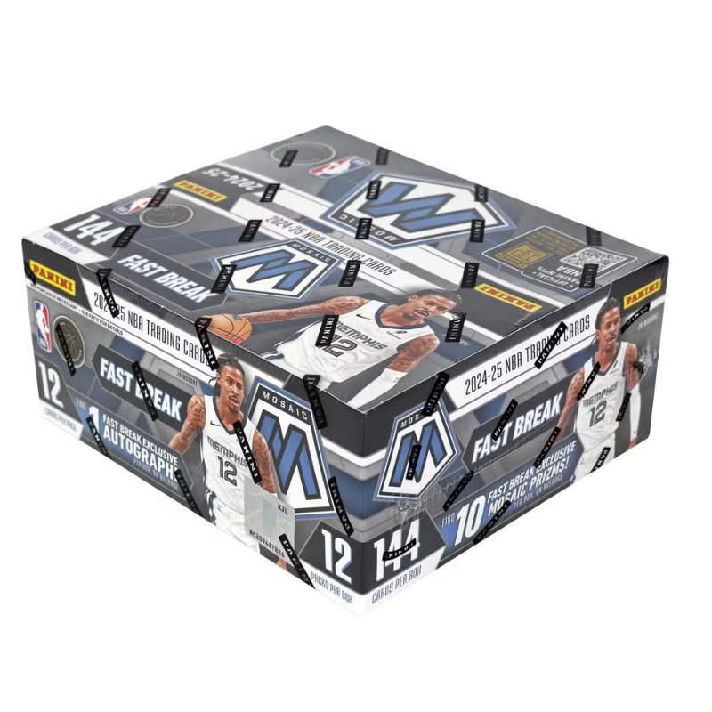2024-25 Panini Mosaic Basketball Fast Break 20 Box Case