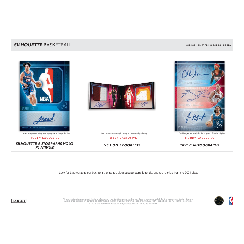 2024-25 Panini Silhouette Basketball Hobby Box