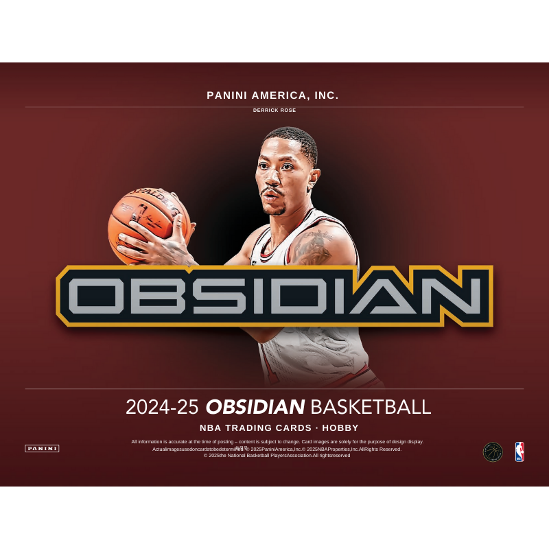 2024-25 Panini Obsidian Basketball Hobby 12 Box Case