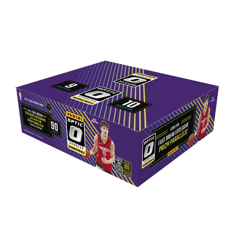 2024-25 Panini Donruss Optic Basketball Fast Break 20 Box Case