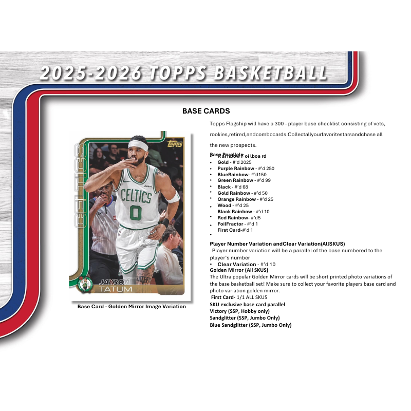 2025-26 Topps Basketball Hobby 12 Box Case