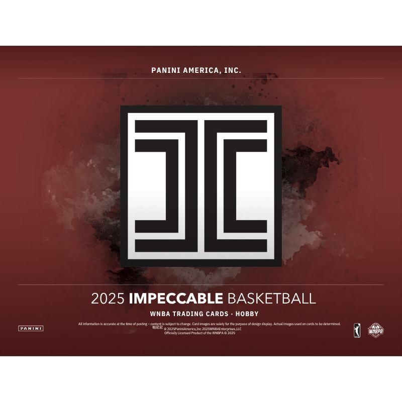 2025 Panini Impeccable WNBA Basketball Hobby Box
