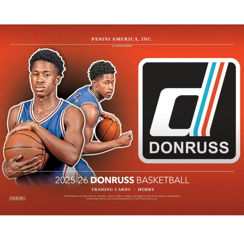 2025-26 Panini Donruss Basketball Hobby 16 Box Case