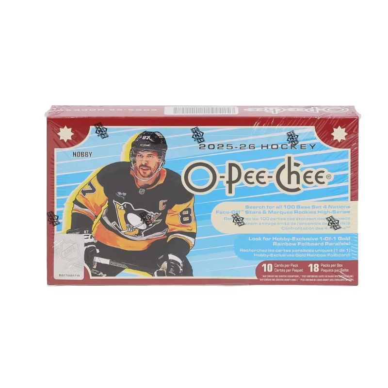 2025-26 Upper Deck O-Pee-Chee Hockey Hobby Box