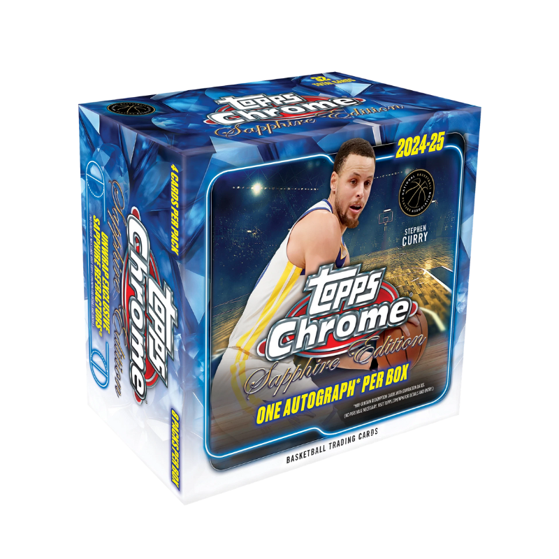 2024-25 Topps Chrome Basketball Sapphire Edition Box