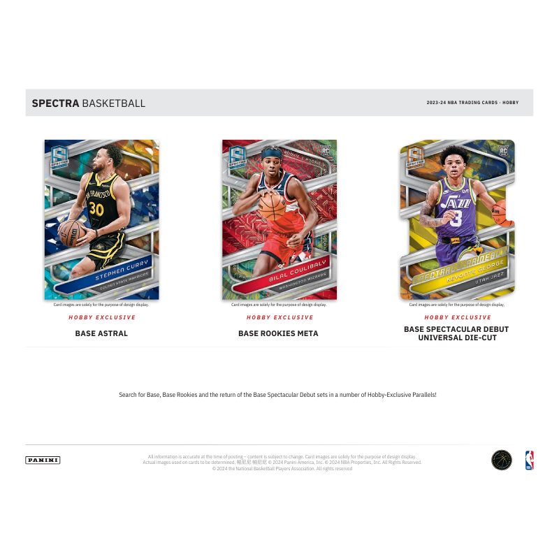 2023-24 Panini Spectra Basketball Hobby 8 Box Case