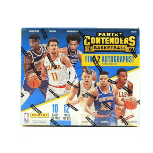 2018-19 Panini Contenders Basketball Hobby Box