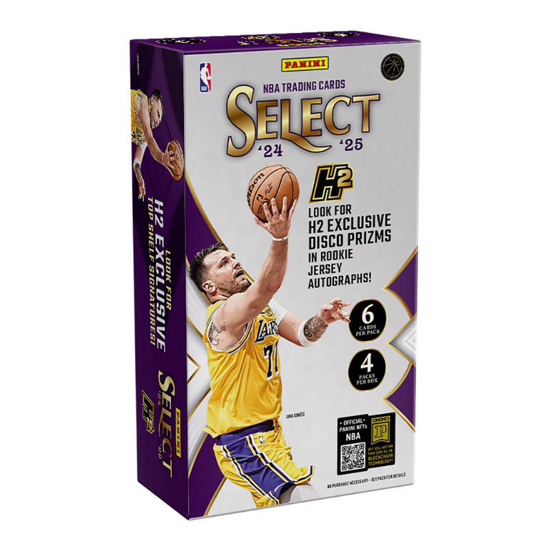 2024-25 Panini Select Basketball H2 Hybrid 20 Box Case