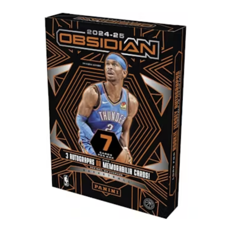 2024-25 Panini Obsidian Basketball Hobby 12 Box Case