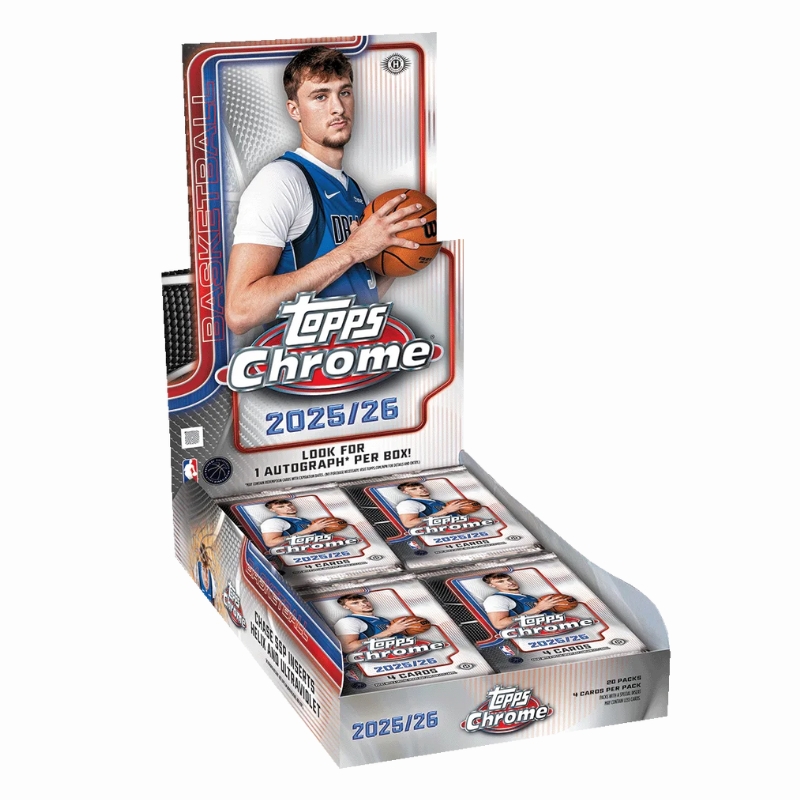 2025-26 Topps Chrome Basketball Hobby Box