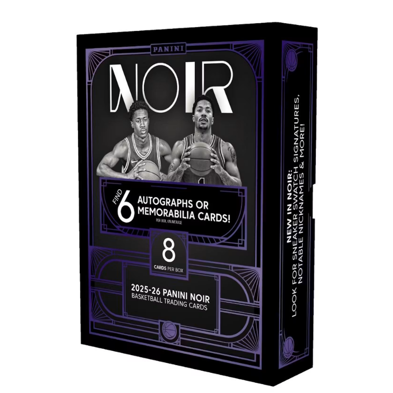 2025-26 Panini Noir Basketball Hobby Box