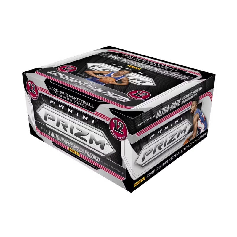 2025-26 Panini Prizm Basketball Hobby 12 Box Case
