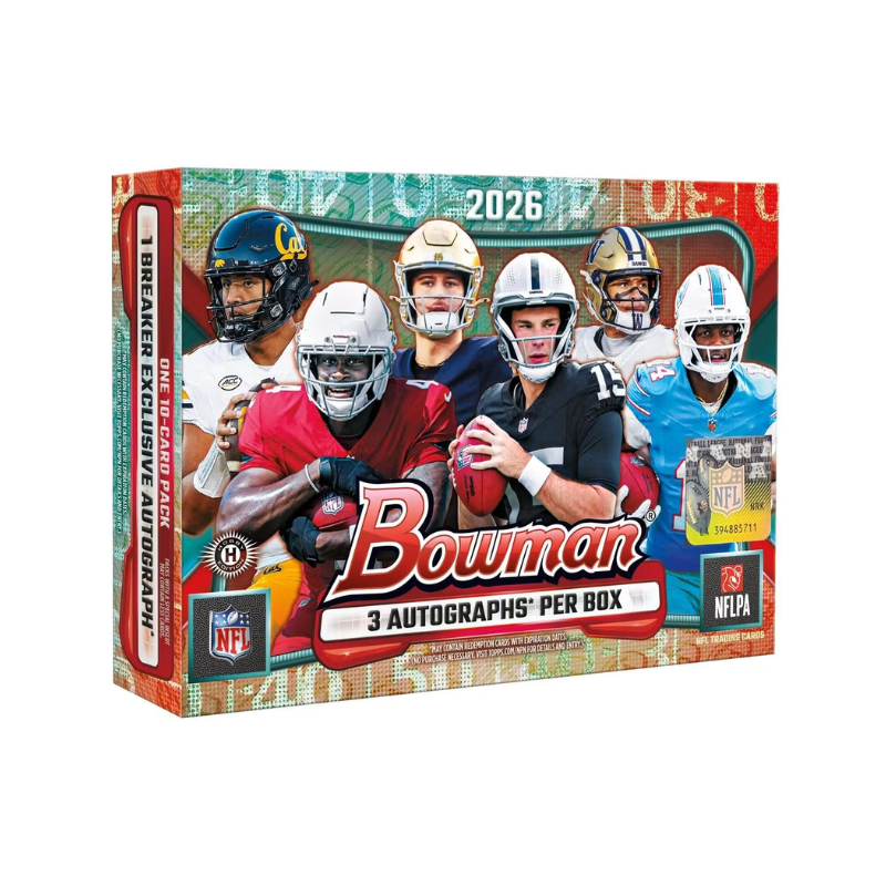 2026 Bowman Football Delight 6 Box Case