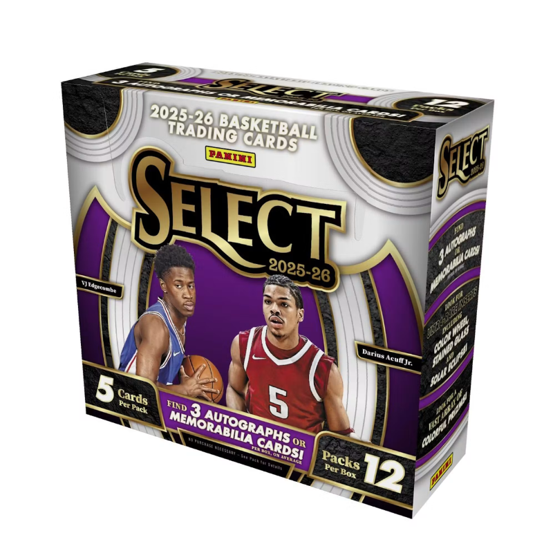 2025-26 Panini Select Basketball Hobby Box